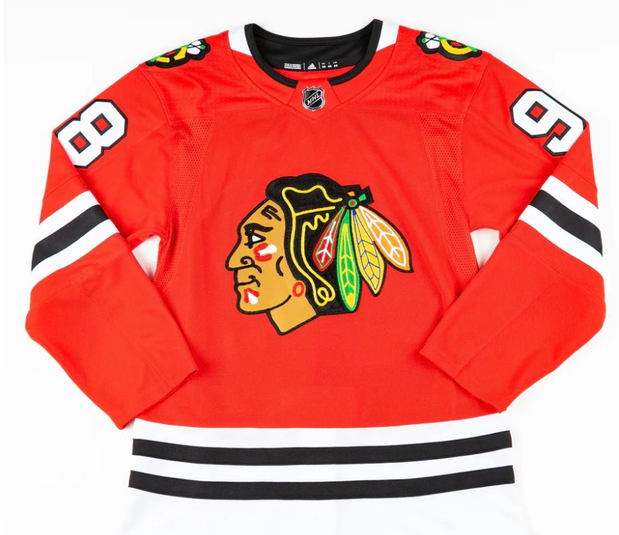 Connor Bedard Chicago Blackhawks Official NHL Adidas Jersey product image 2, provided for visual reference and product