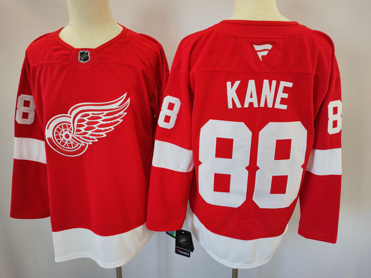 Patrick Kane Detroit Red Wings Official NHL Fanatics Jersey RED product image 1, provided for visual reference and product