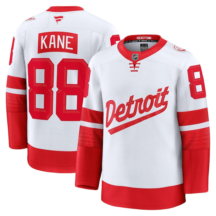 Patrick Kane Detroit Red Wings Official NHL Fanatics Jersey product image 1, provided for visual reference and product