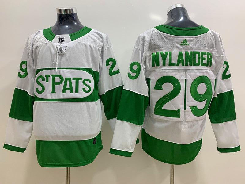 William Nylander Toronto Maple Leafs Official NHL Adidas Jersey St. Patrick’s Day product image 1, provided for visual