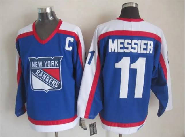Mark Messier New York Rangers Customized Official NHL CCM retro Jersey product image 1, provided for visual reference and