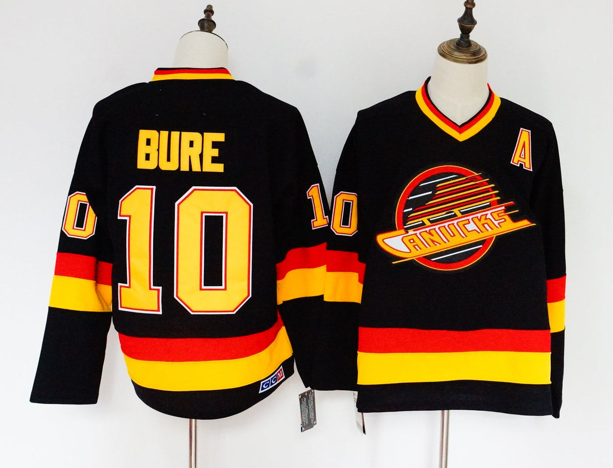 Pavel Bure Vancouver Canucks Official NHL CCM Jersey product image 1, provided for visual reference and product detail review