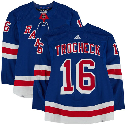 Vincent Trocheck New York Rangers Official NHL Adidas Jersey product image 1, provided for visual reference and product