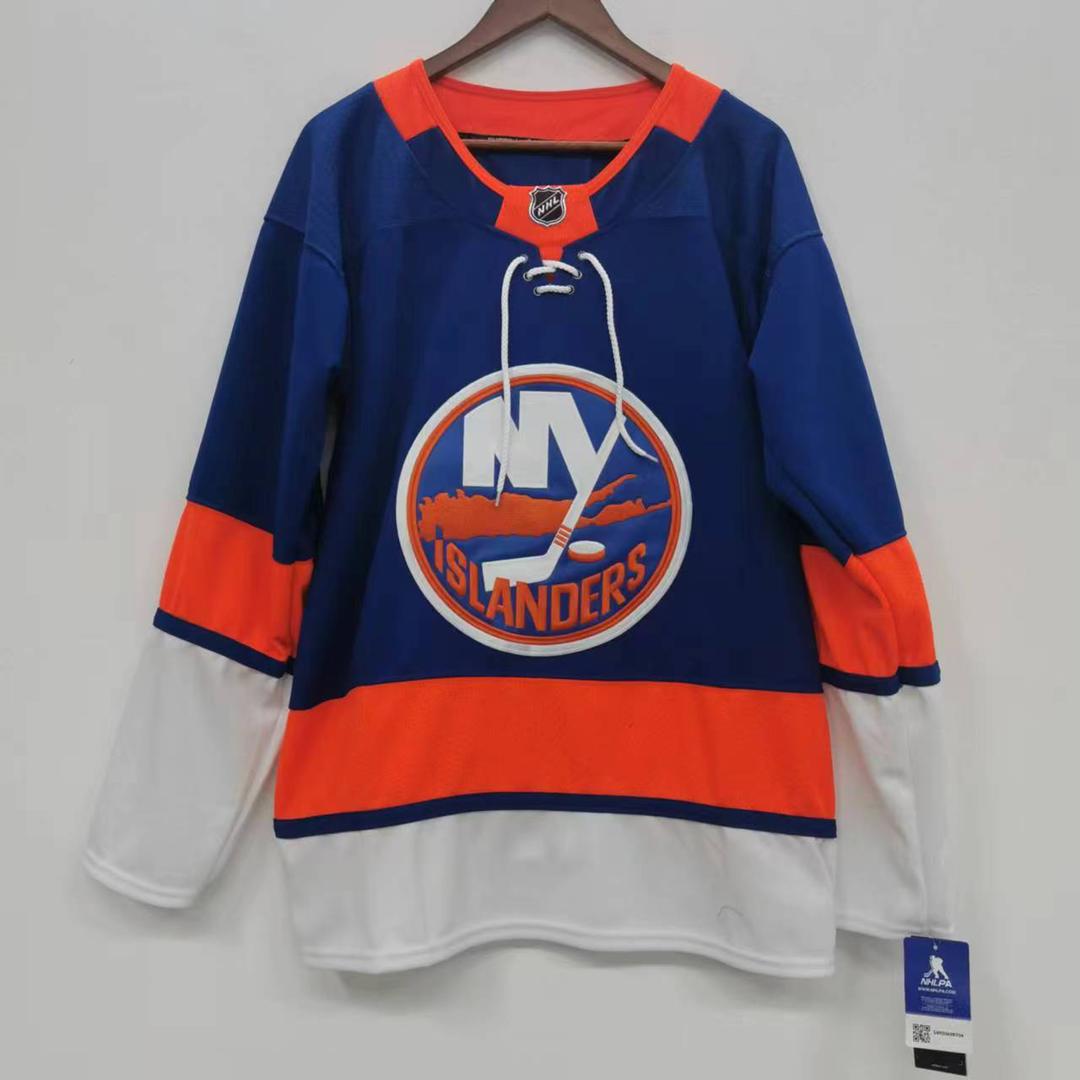 New York Islanders Official NHL Adidas Jersey no name/blank back product image 1, provided for visual reference and product