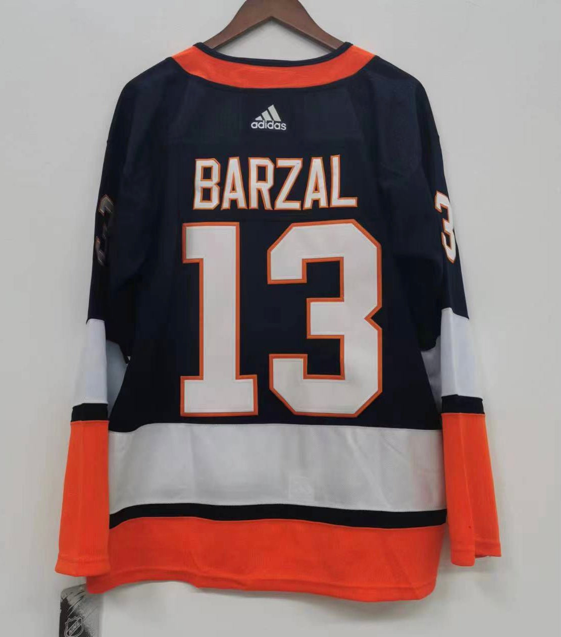 Mathew Barzal New York Islanders Official NHL Adidas Jersey product image 1, provided for visual reference and product