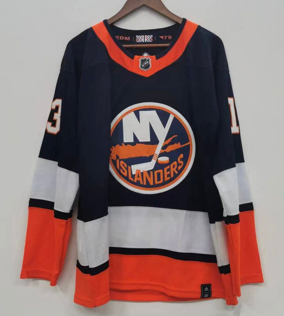 Mathew Barzal New York Islanders Official NHL Adidas Jersey product image 2, provided for visual reference and product