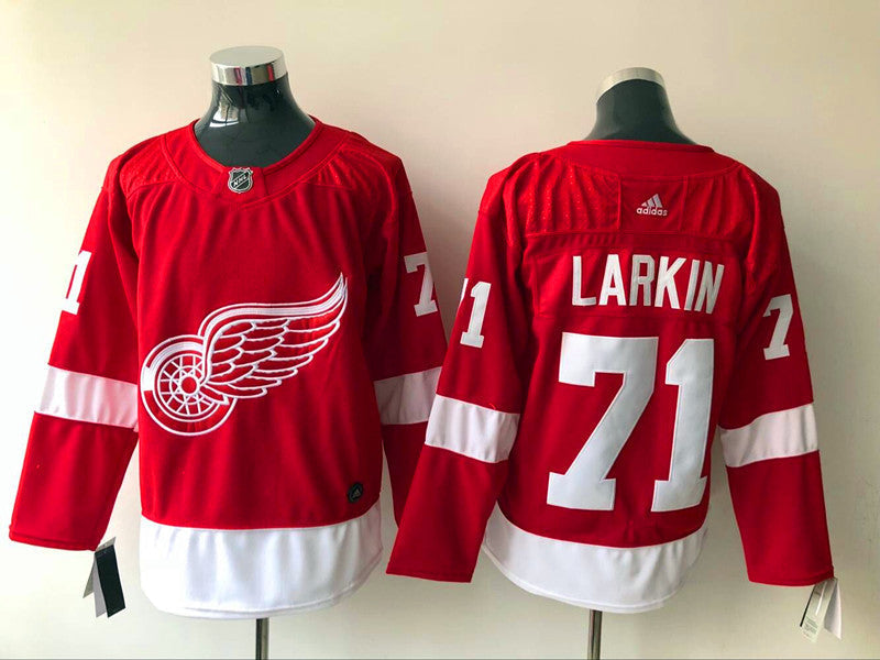 Dylan Larkin Detroit Red Wings Official NHL Adidas Jersey product image 1, provided for visual reference and product detail