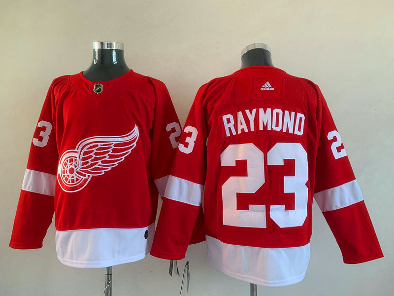 Lucas Raymond Detroit Red Wings Official NHL Adidas Jersey product image 1, provided for visual reference and product detail