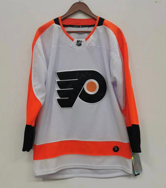 Philadelphia Flyers Official NHL Jersey blank back white product image 1, provided for visual reference and product detail
