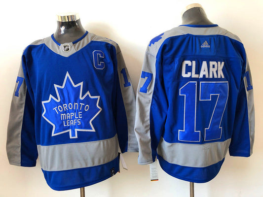 Wendel Clark Toronto Maple Leafs Official NHL Adidas Jersey product image 1, provided for visual reference and product