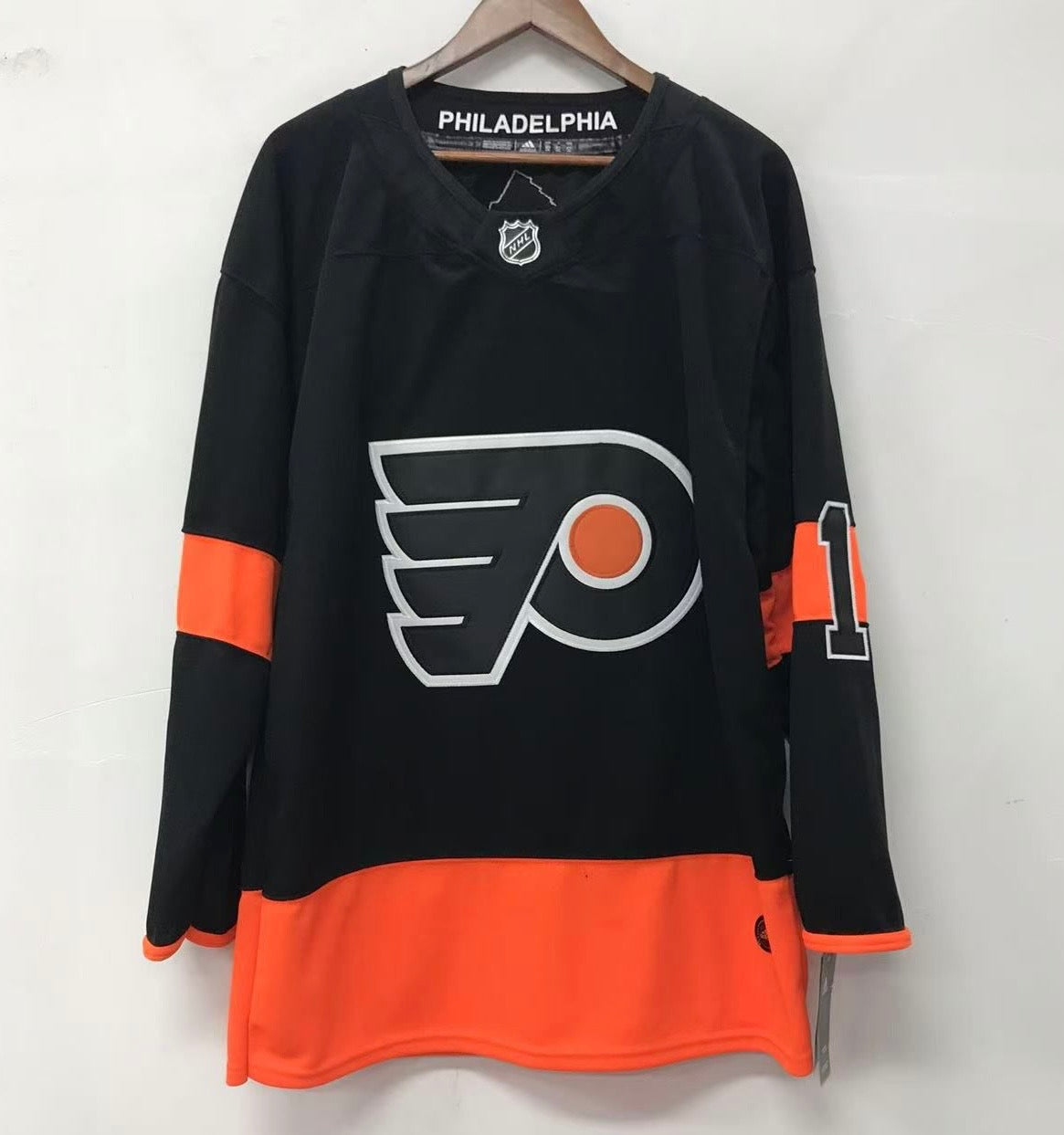 Sean Couturier Philadelphia Flyers Official NHL Adidas Jersey product image 3, provided for visual reference and product