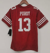 Brock Purdy San Francisco 49ers YOUTH KIDS Official NFL Nike Jersey product image 1, provided for visual reference and