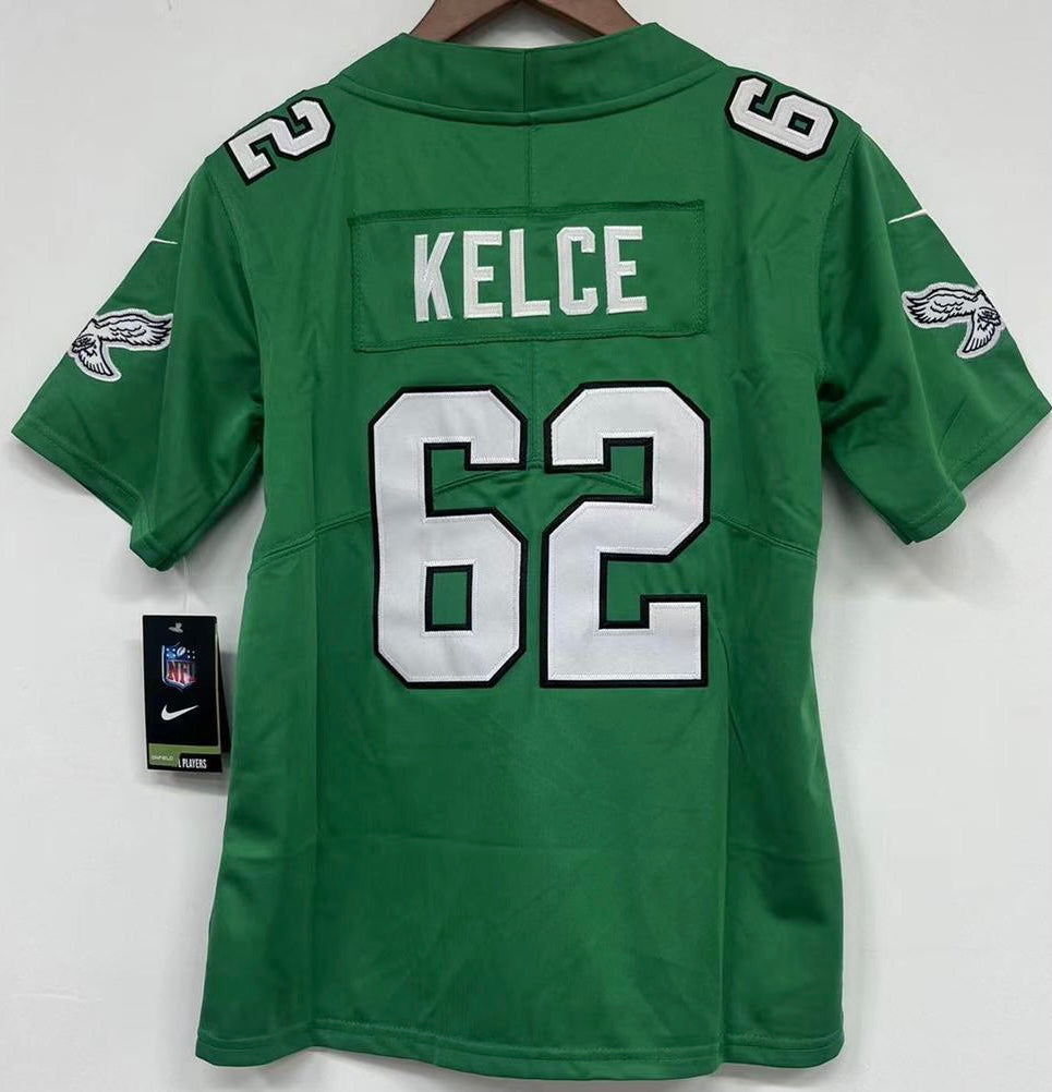 Jason Kelce YOUTH KIDS Philadelphia Eagles Jersey Nike product image 3, provided for visual reference and product detail
