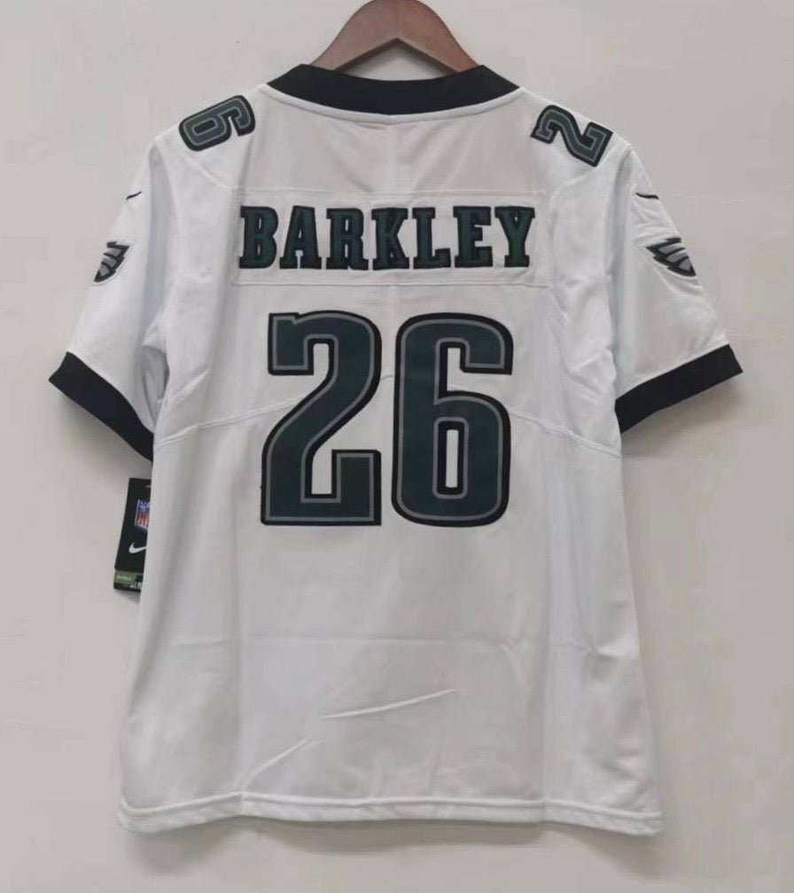 Saquon Barkley YOUTH Philadelphia Eagles Jersey Nike white product image 1, provided for visual reference and product detail