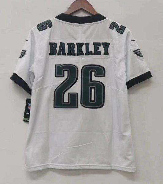Saquon Barkley YOUTH Philadelphia Eagles Jersey Nike white product image 1, provided for visual reference and product detail