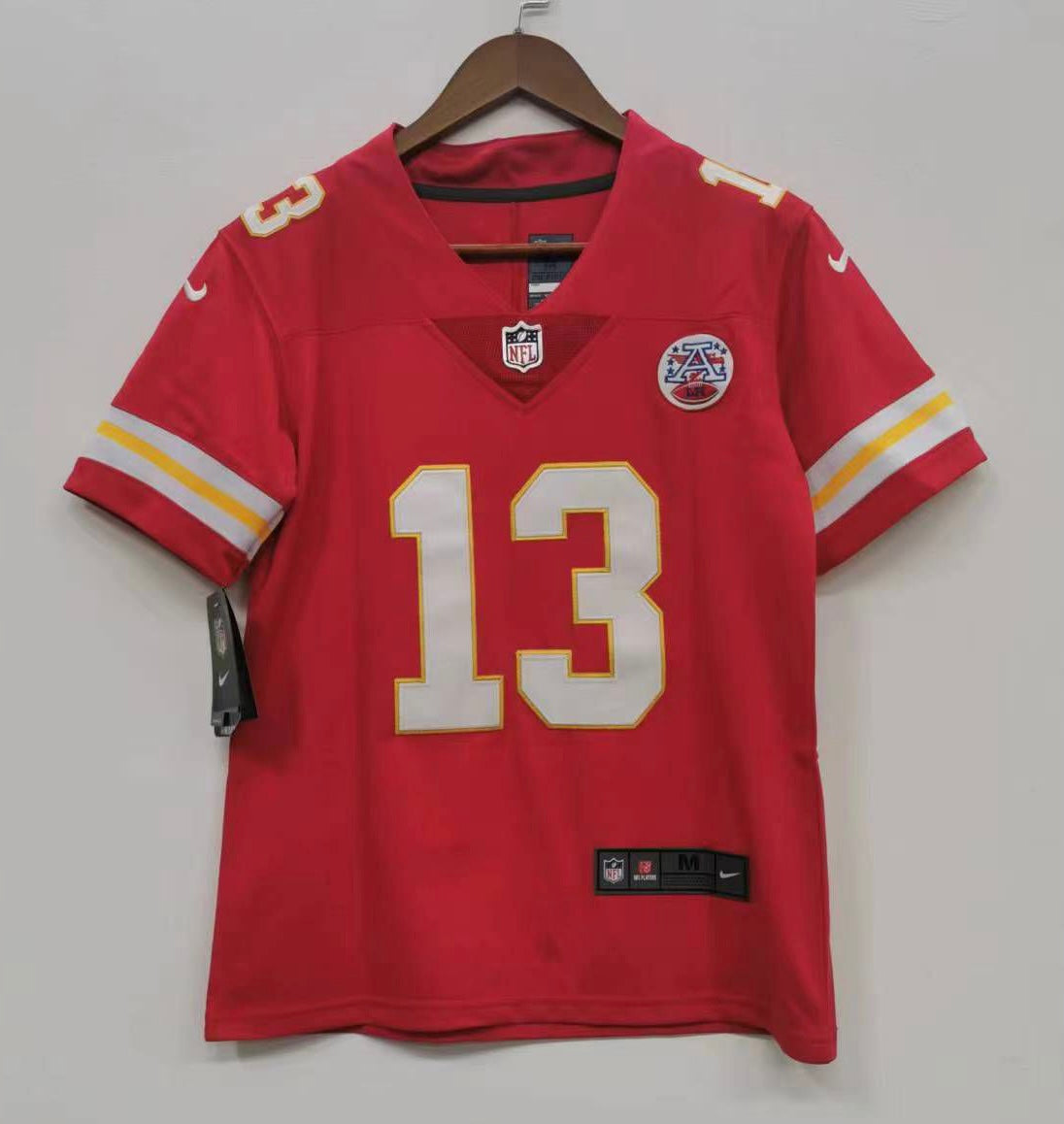 Taylor Swift YOUTH Kansas City Chiefs Jersey red product image 2, provided for visual reference and product detail review