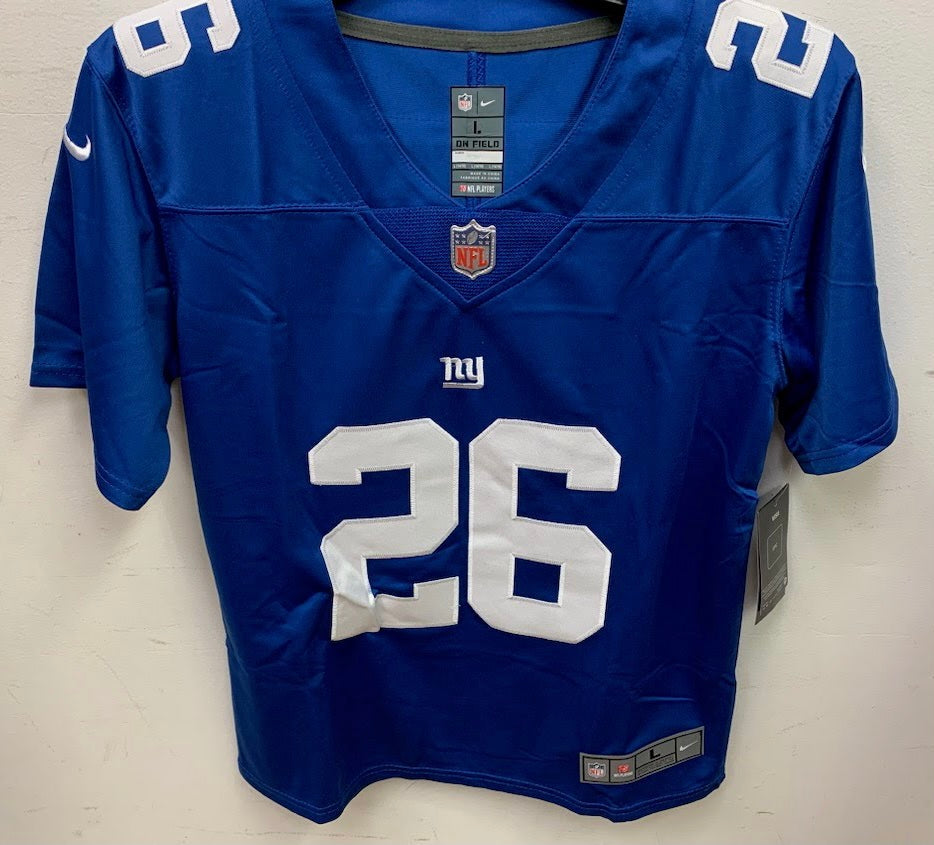 Saquon Barkley New York Giants YOUTH Jersey product image 3, provided for visual reference and product detail review