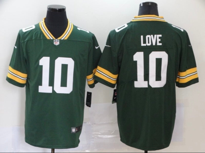 Jordan Love YOUTH KIDS Green Bay Packers Official NFL Jersey product image 1, provided for visual reference and product