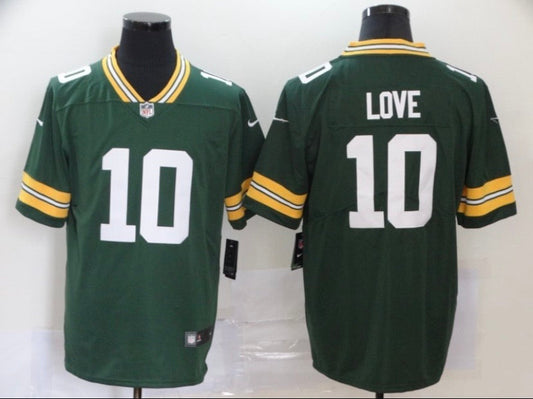 Jordan Love YOUTH KIDS Green Bay Packers Official NFL Jersey product image 1, provided for visual reference and product