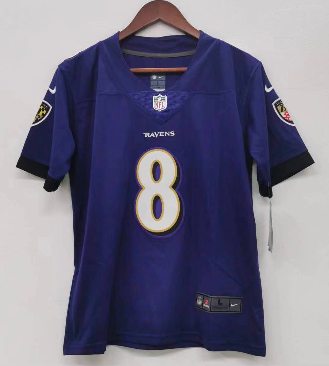 Lamar Jackson Baltimore Ravens YOUTH KIDS Official NFL Nike Jersey product image 2, provided for visual reference and