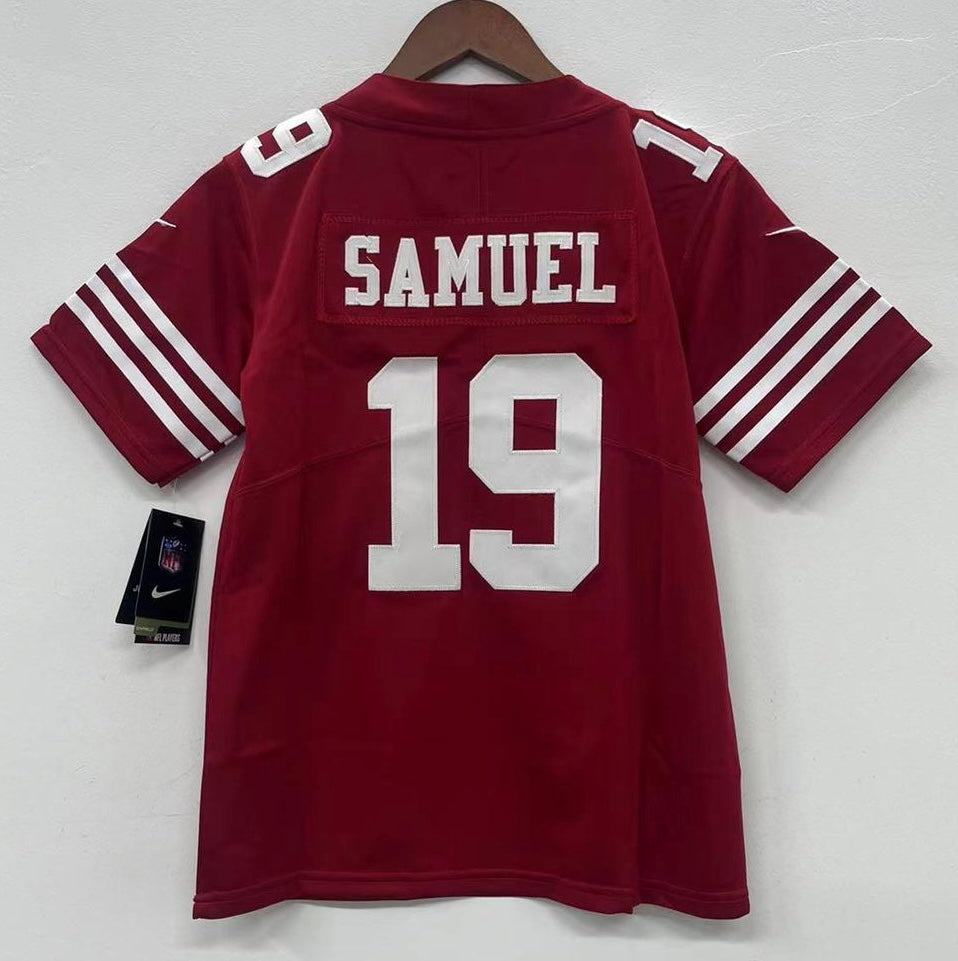 Deebo Samuel San Francisco 49ers YOUTH Jersey product image 1, provided for visual reference and product detail review