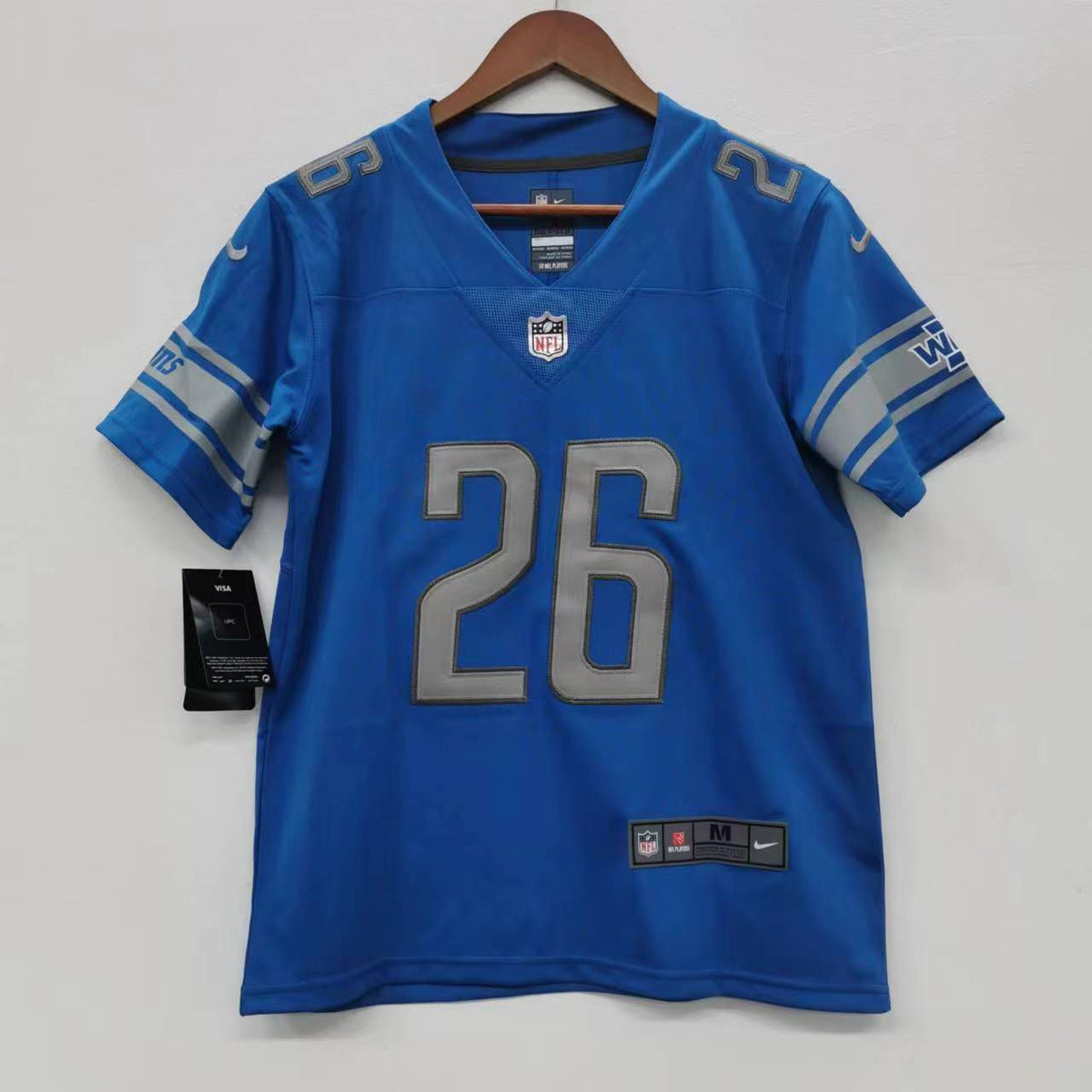 Jahmyr Gibbs YOUTH Detroit Lions Jersey Nike product image 2, provided for visual reference and product detail review