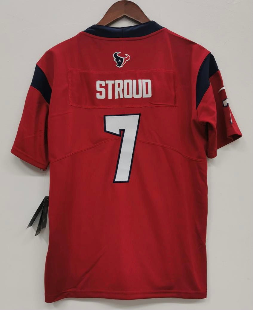 C.J. Stroud YOUTH Houston Texans Jersey product image 1, provided for visual reference and product detail review