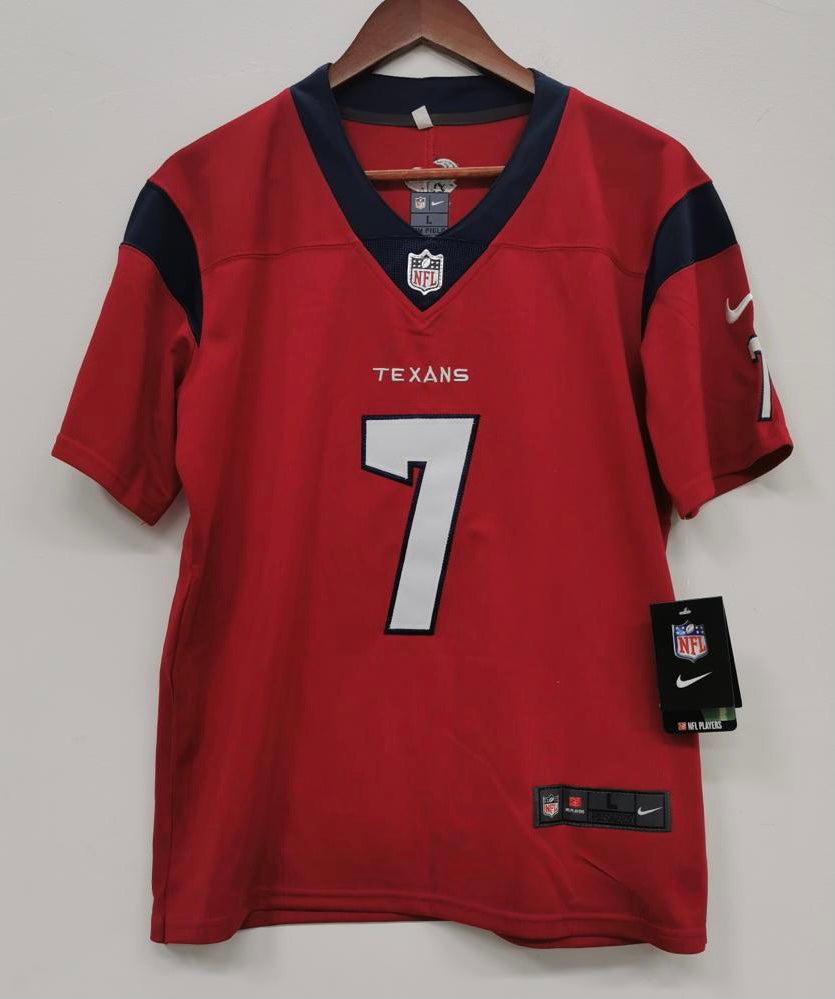 C.J. Stroud YOUTH Houston Texans Jersey product image 2, provided for visual reference and product detail review