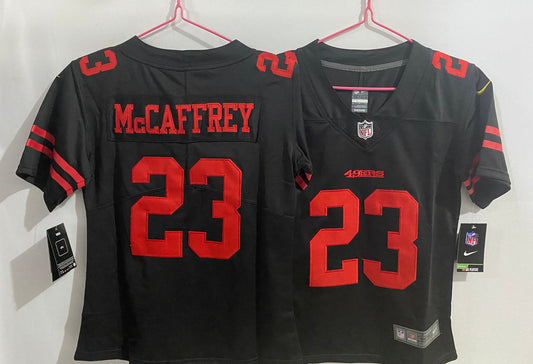 Christian McCaffrey San Francisco 49ers YOUTH Jersey product image 1, provided for visual reference and product detail review