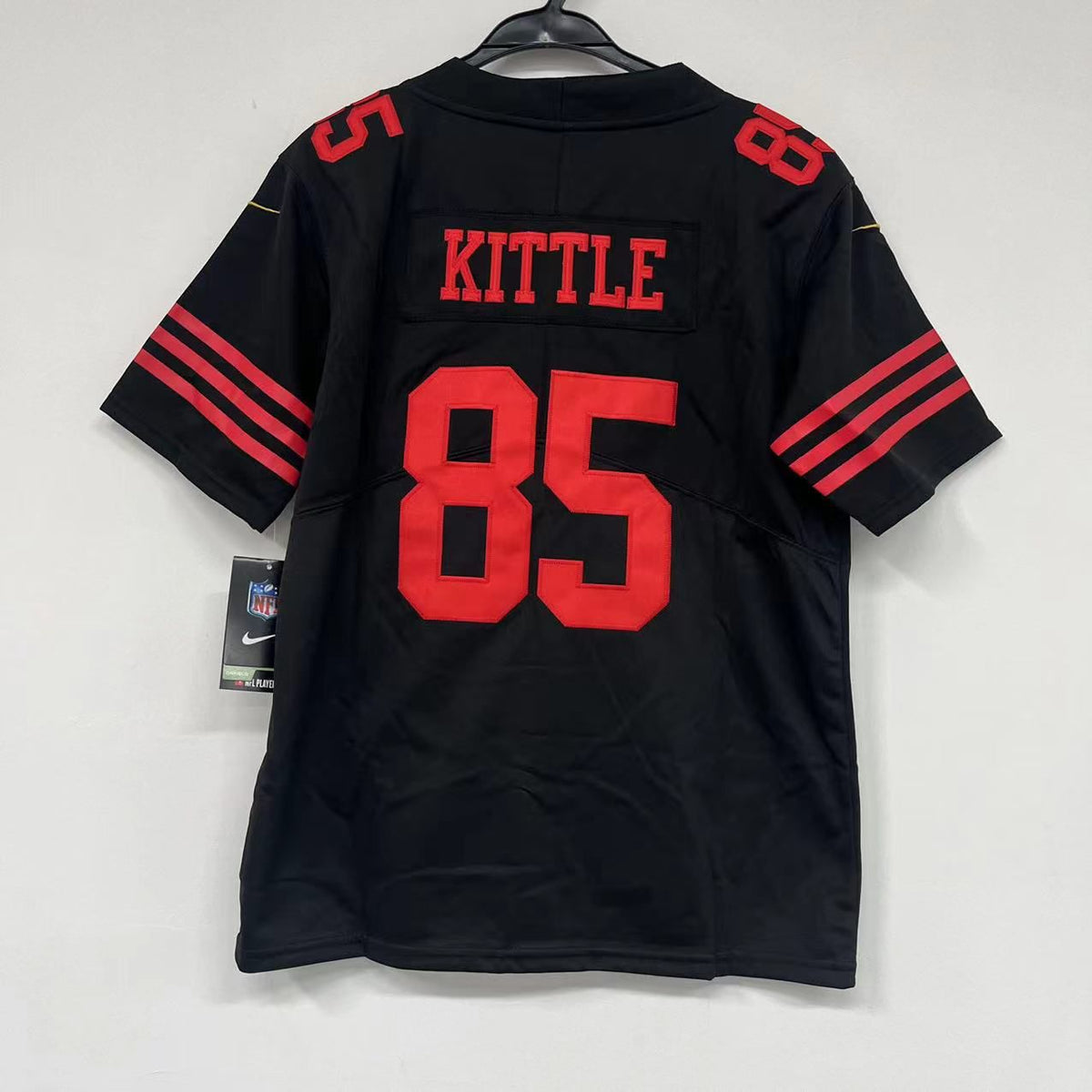 George Kittle San Francisco 49ers YOUTH KIDS Official NFL Nike Jersey product image 1, provided for visual reference and