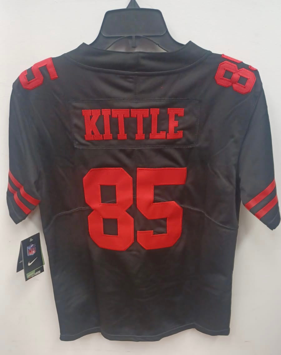 George Kittle San Francisco 49ers YOUTH KIDS Official NFL Nike Jersey product image 2, provided for visual reference and