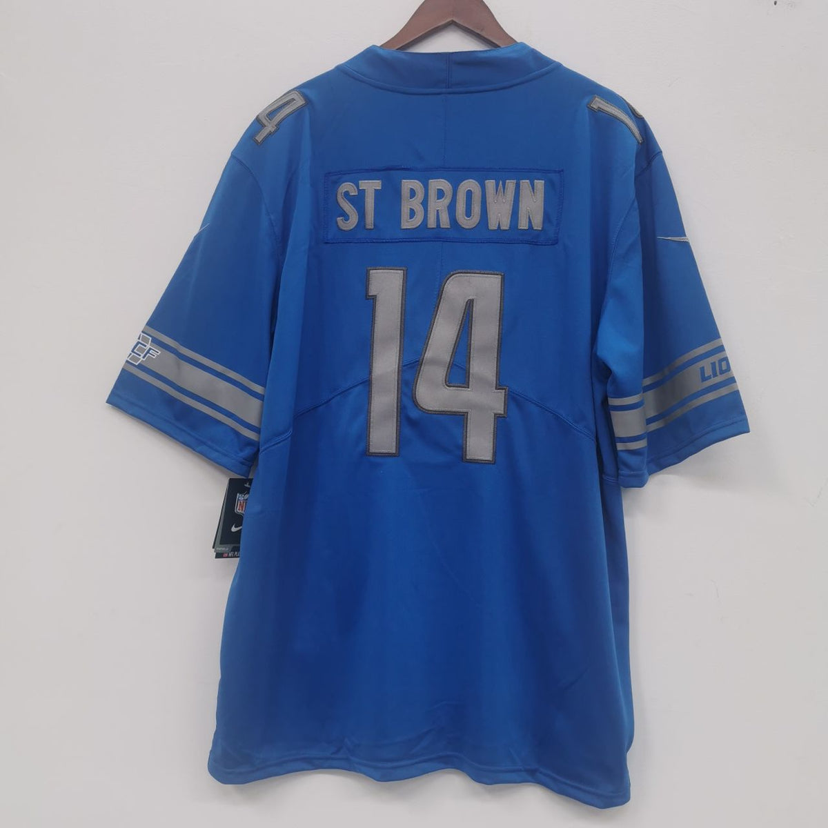 Amon-Ra St Brown YOUTH KIDS Detroit Lions Official NFL youth Jersey product image 1, provided for visual reference and