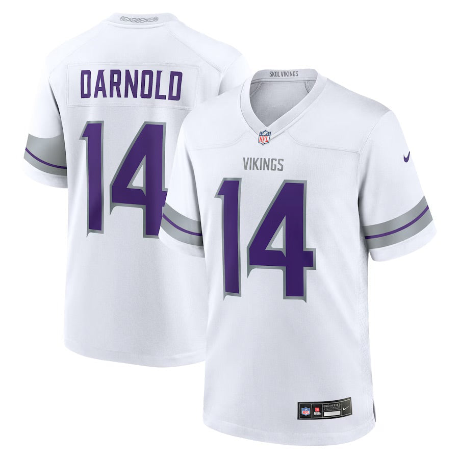 Sam Darnold YOUTH KIDS Minnesota Vikings Official NFL Jersey product image 1, provided for visual reference and product