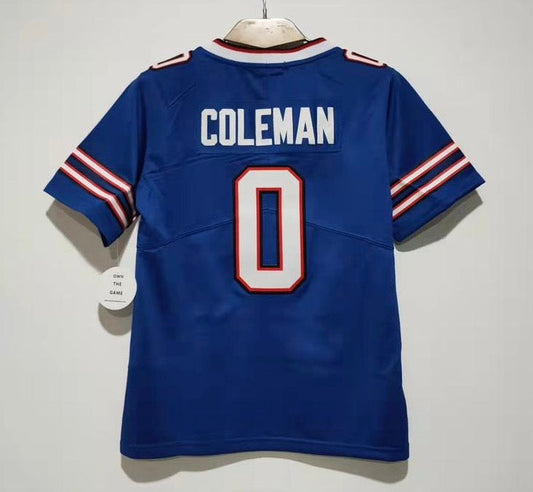 Keon Coleman Classic Authentics YOUTH Buffalo Bills Jersey product image 1, provided for visual reference and product detail