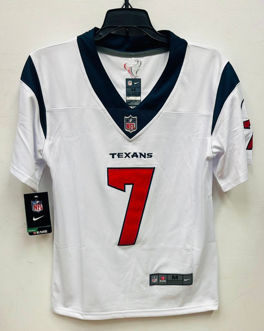 C.J. Stroud YOUTH Houston Texans Official NFL Nike Jersey product image 2, provided for visual reference and product detail