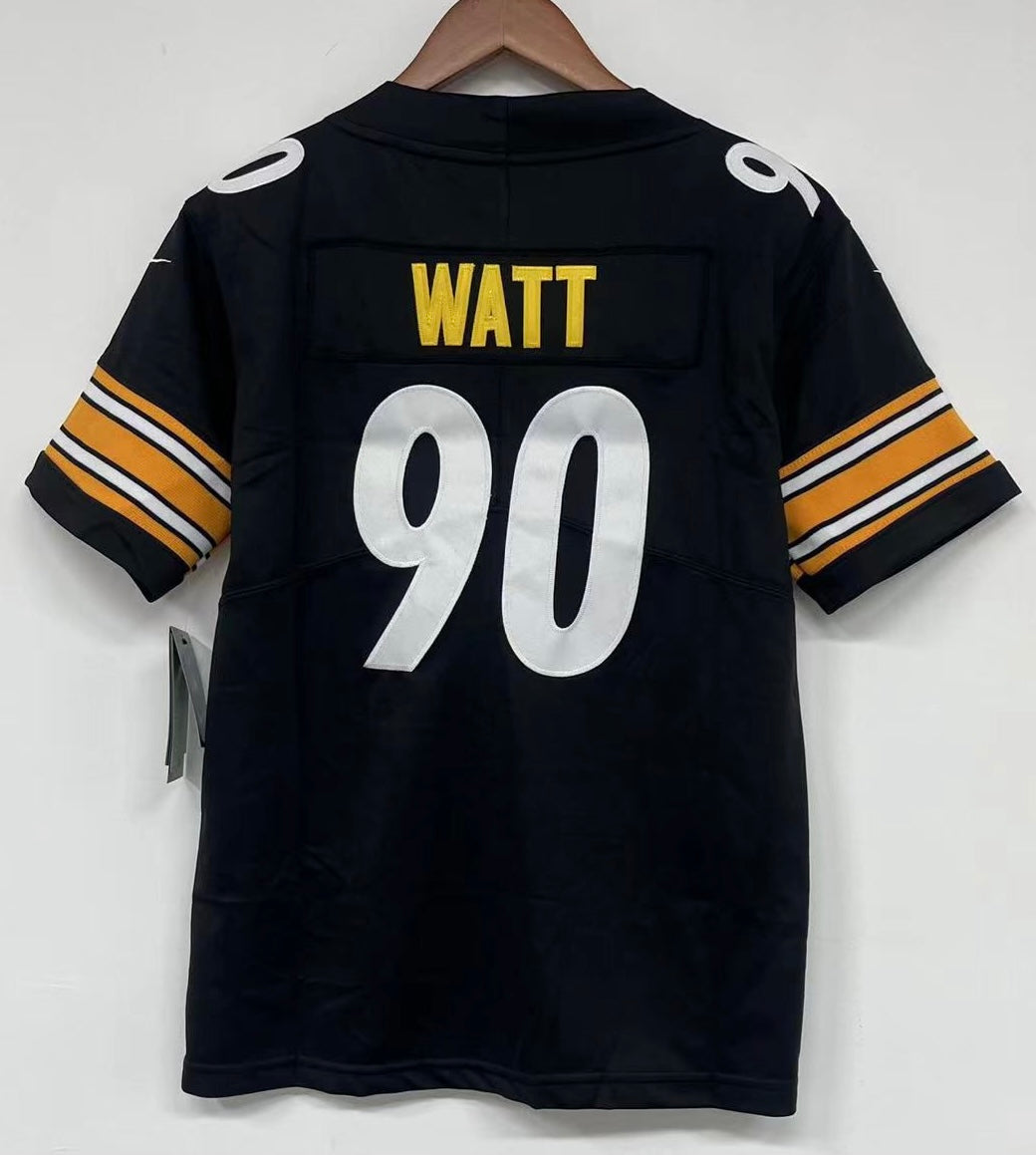 T.J. Watt YOUTH Pittsburgh Steelers Jersey Nike product image 1, provided for visual reference and product detail review