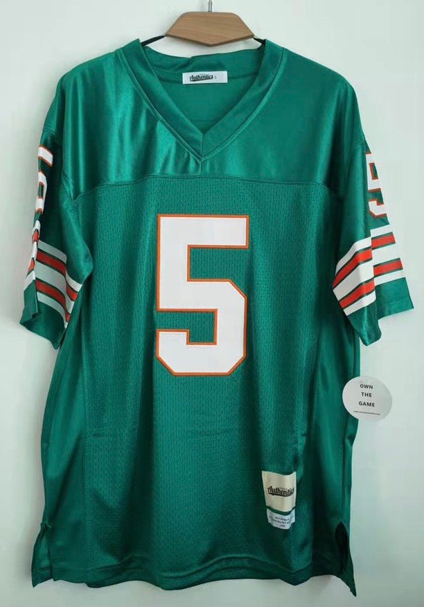 Ray Finkle YOUTH Ace Ventura Pet Detective Miami Dolphins Jersey product image 2, provided for visual reference and product