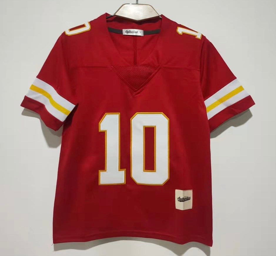 Isiah Pacheco YOUTH Kansas City Chiefs Jersey Classic Authentics product image 2, provided for visual reference and product