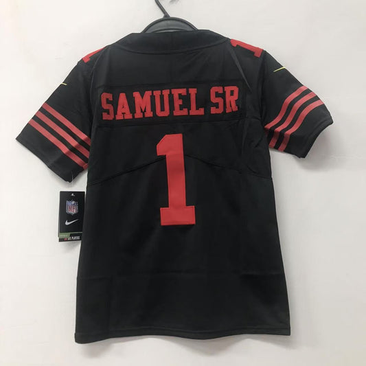 Deebo Samuel San Francisco 49ers YOUTH Jersey black #1 product image 1, provided for visual reference and product detail