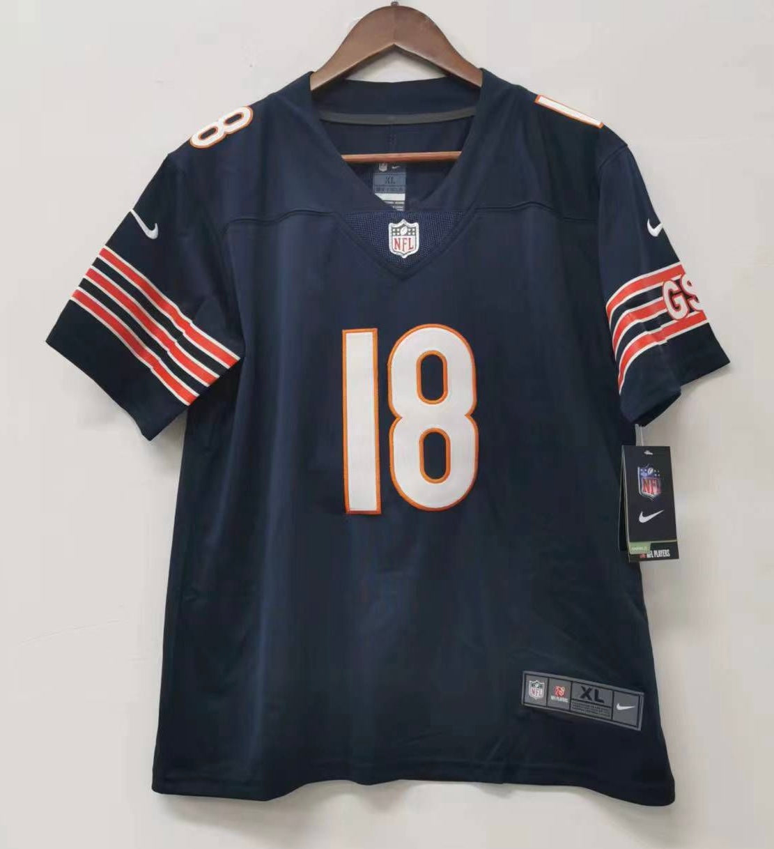 Caleb Williams YOUTH Chicago Bears Jersey Nike product image 2, provided for visual reference and product detail review