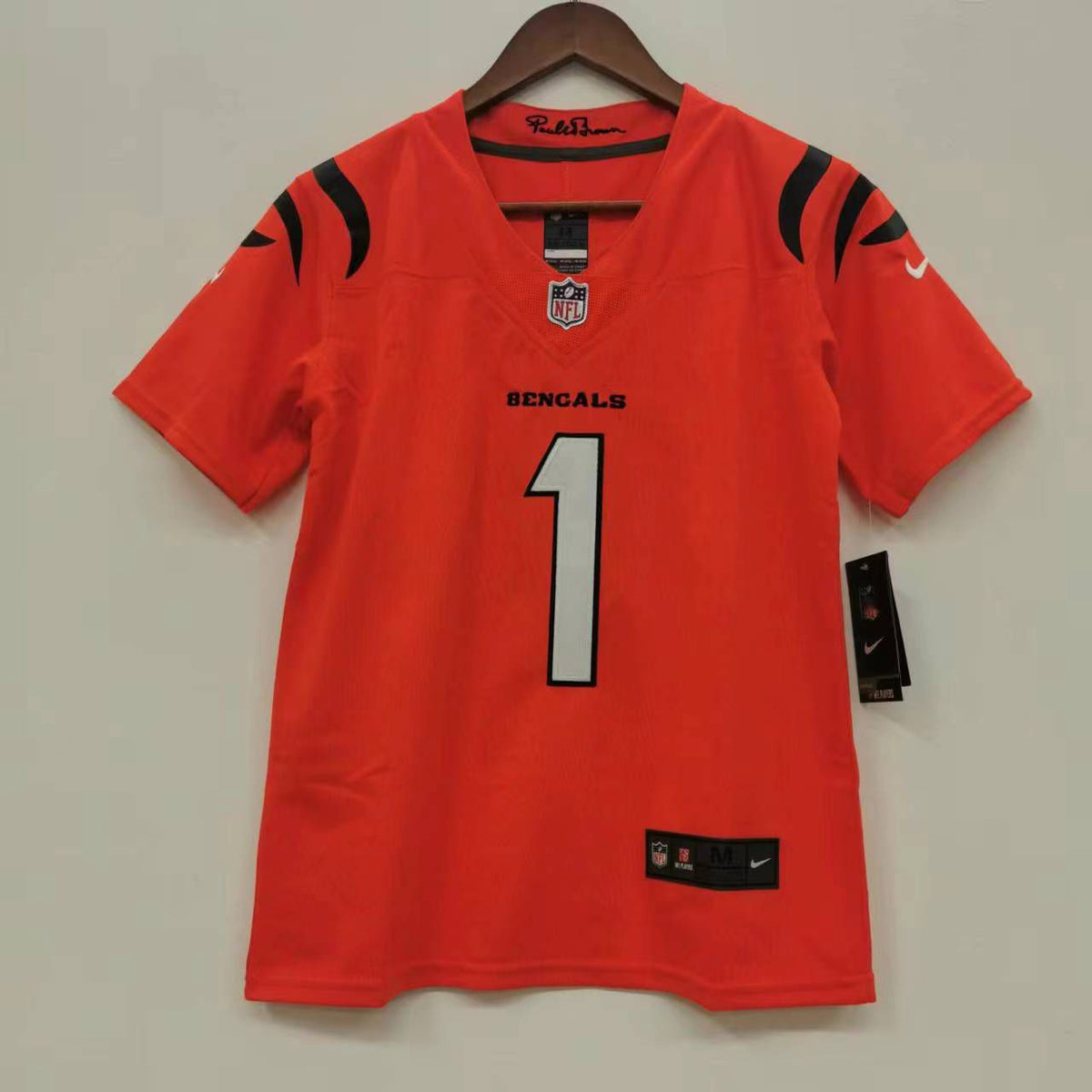 Ja’Marr Chase YOUTH Cincinnati Bengals Jersey Nike product image 2, provided for visual reference and product detail review