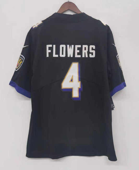 Zay Flowers Baltimore Ravens YOUTH KIDS Official NFL Nike Jersey product image 1, provided for visual reference and product