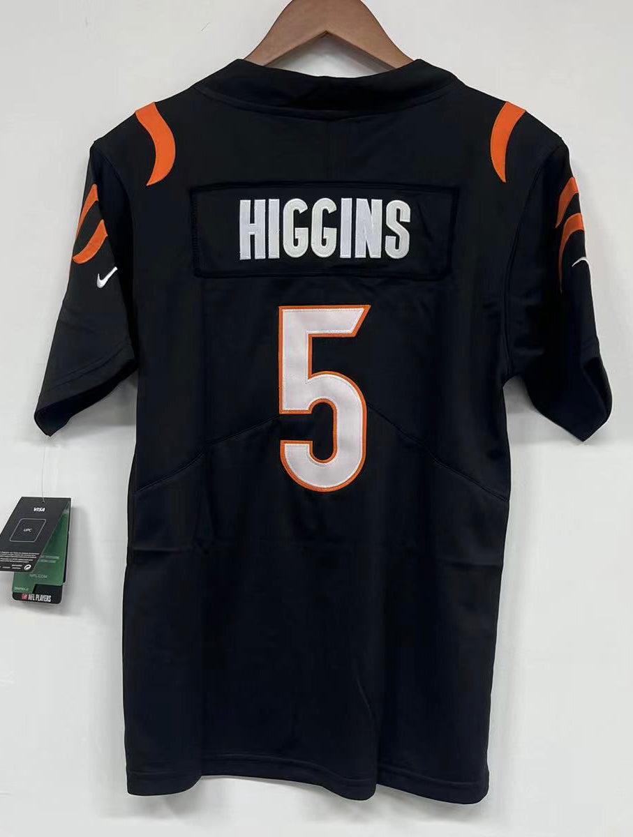 T-Shirt Higgins YOUTH Cincinnati Bengals Jersey product image 1, provided for visual reference and product detail review