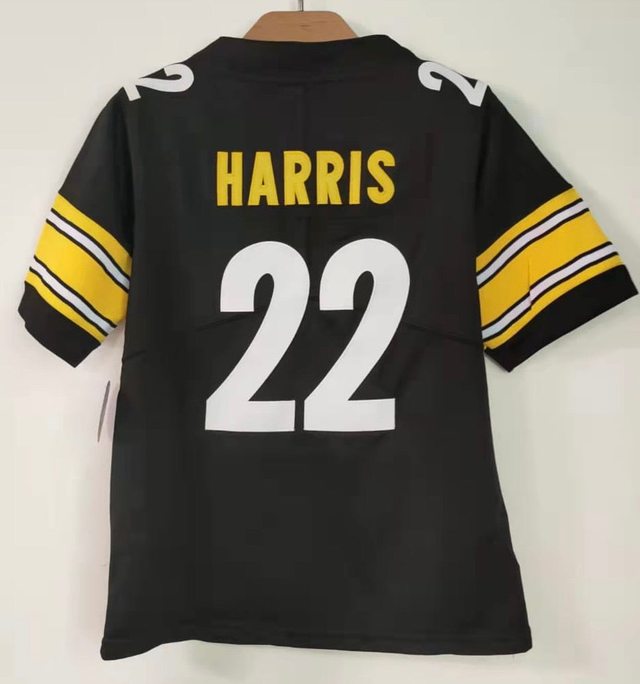 Najee Harris YOUTH Pittsburgh Steelers Jersey Classic Authentics product image 1, provided for visual reference and product