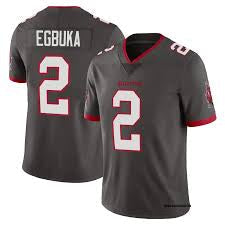 Emeka Egbuka Tampa Bay Buccaneers YOUTH KIDS Official Nike Jersey white product image 1, provided for visual reference and