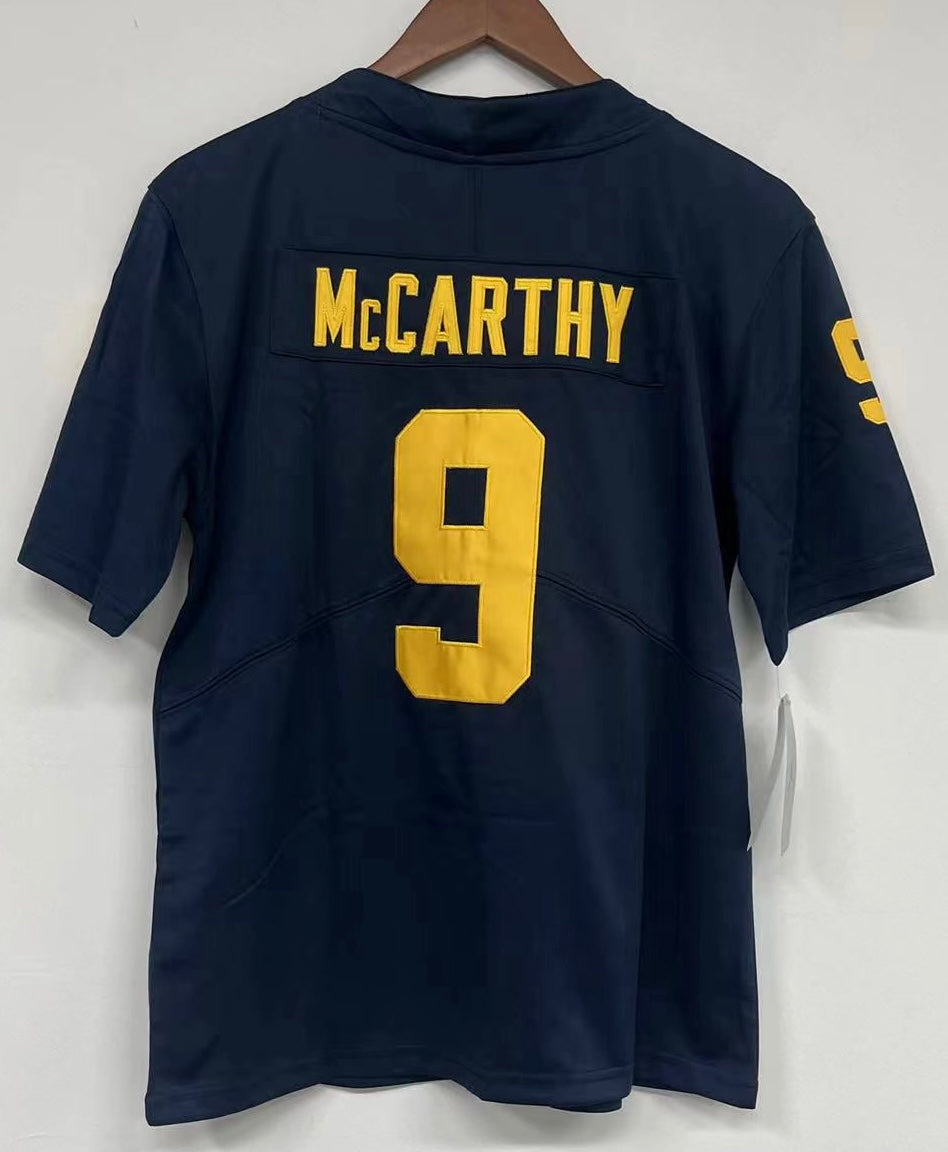 J.J. McCarthy Michigan Wolverines YOUTH Jersey product image 1, provided for visual reference and product detail review