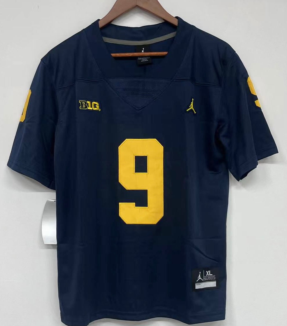 J.J. McCarthy Michigan Wolverines YOUTH Jersey product image 2, provided for visual reference and product detail review