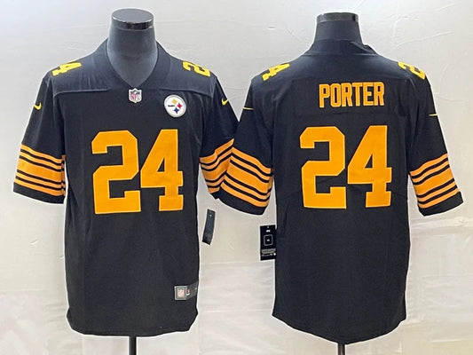 Joey Porter Jr. Youth Kids Pittsburgh Steelers Official NFL Nike Color Rush Jersey product image 1, provided for visual