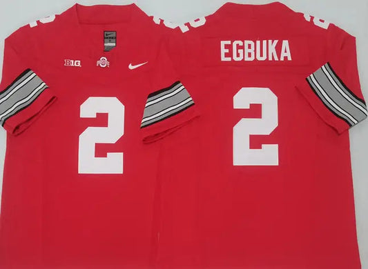 Emeka Egbuka Ohio State Buckeyes YOUTH KIDS Jersey NIKE product image 1, provided for visual reference and product detail