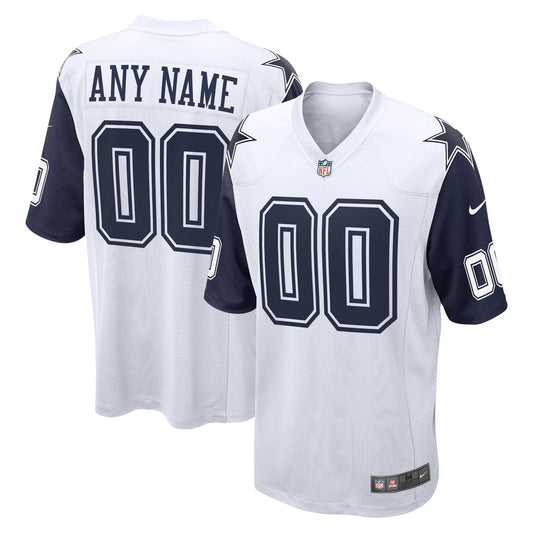 Dallas Cowboys Any Name & Number customized YOUTH KIDS Official NFL alternate Jersey product image 1, provided for visual
